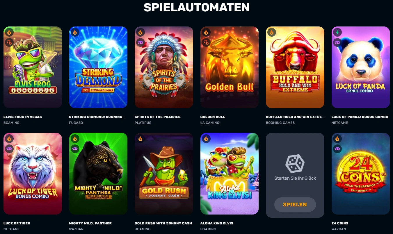 RocketPlay Spielautomaten